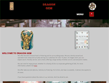 Tablet Screenshot of dragongemchinese.com